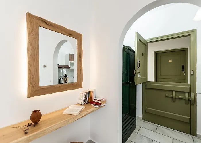 Lägenhet Vrettos Beachfront *